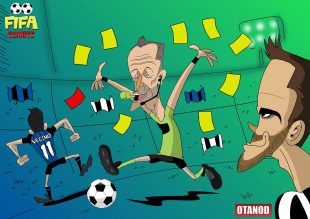 Orsato protagonista di Inter-Juventus di FIFA comics