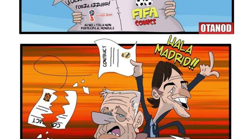 Zamparini commenta l'esonero di Lopetegui d FIFA comics