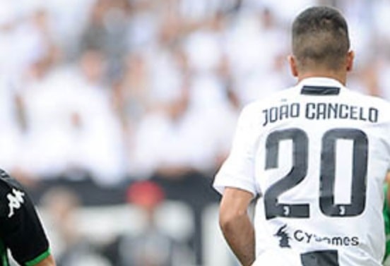 Joao Cancelo nella Juventus - Fonte immagine: sassuolocalcio.it
