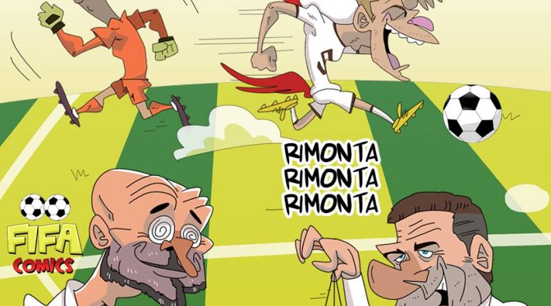 Inter-Torino e HanDAZNovic di FIFA comics