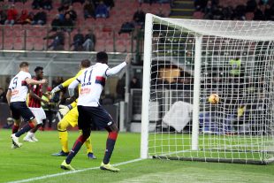 Il gol di Kouamé del Genoa - fonte: genoacfc.it