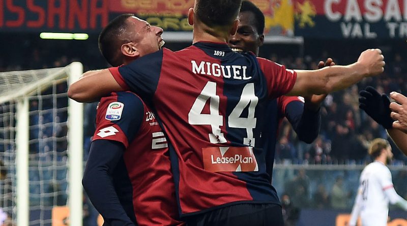 Foto: Miguel Veloso nella stagione 2017-2018 con la maglia del Genoa Fonte: genoacfc.it