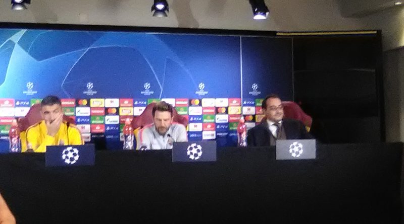 Roma, Di Francesco e Kolarov in conferenza