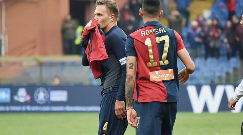 Domenico Criscito, Genoa-Lazio fonte: genoacfc.it