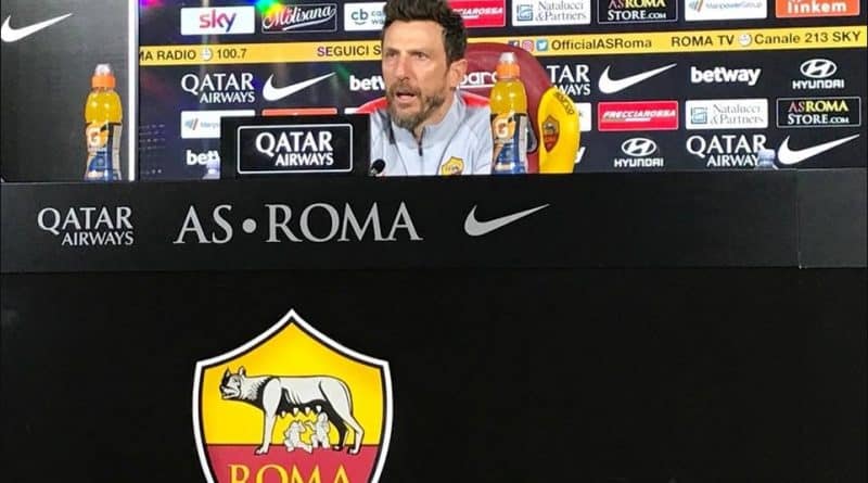 Roma, Di Francesco in conferenza