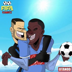 Icardi e Koulibaly contro il razzismo di FIFA comics
