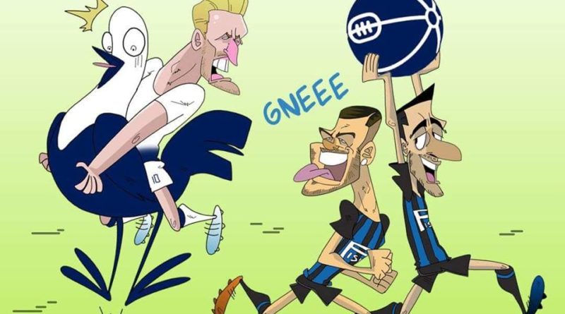 Inter-Tottenham di FIFA comics