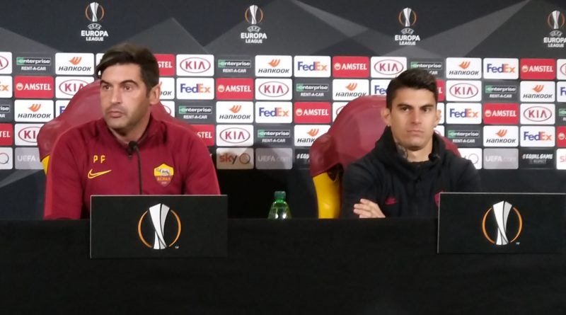 Roma, Fonseca e Perotti in conferenza