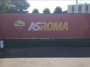 Il centro sportivo della Roma a Trigoria