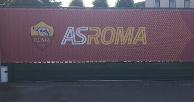 Il centro sportivo della Roma a Trigoria